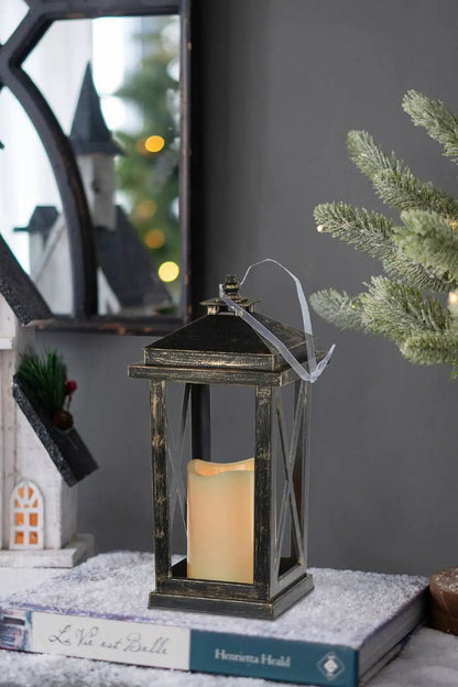 Menifee Lantern With Led Candle Set of 2