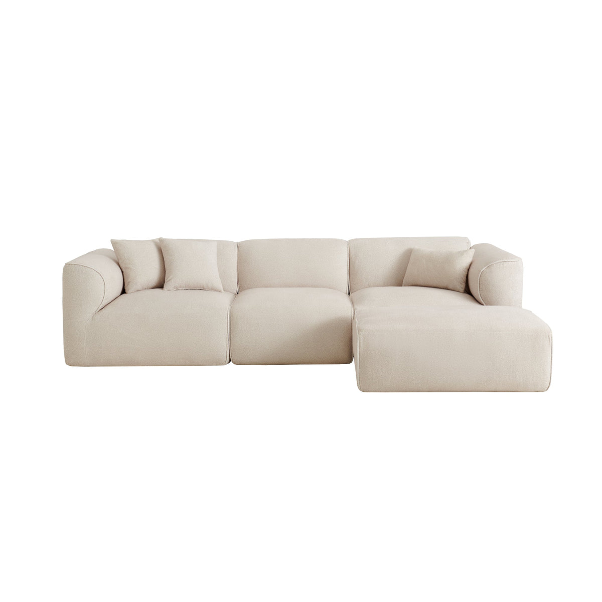 Luxury Double Needle Cut Velvet Sofa For Living