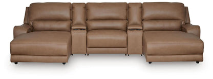 DeepWakes Power Reclining Sectional with Chaise
