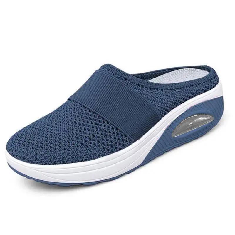 Women Platform Sandals with Thick Sole and Mesh