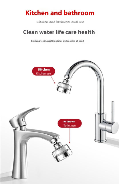Faucet-mount water filter tap extender with soft water attachment chrome finish by UpTrend Deals on Tampa Home & Garden Store