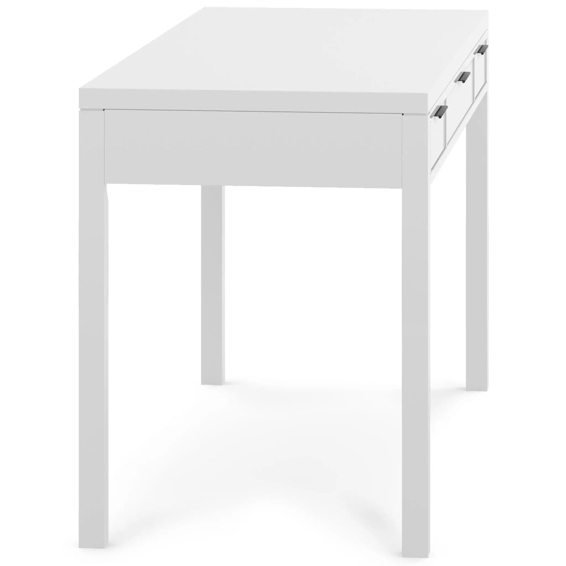 Hollander Handcrafted Desk white writing desk right-side drawers Unique Piece Furniture on Tampa Home & Garden Store