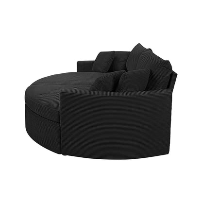 Oversized Double Chaise Sofa With USB Ports