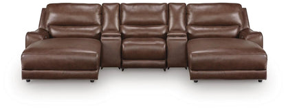 DeepWakes Power Reclining Sectional with Chaise