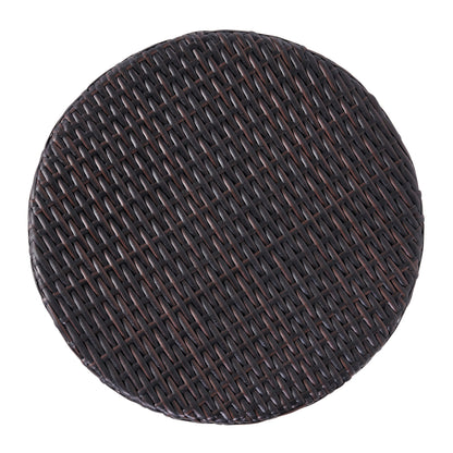 Kingstown Barrel and Outdoor Wicker Side Table