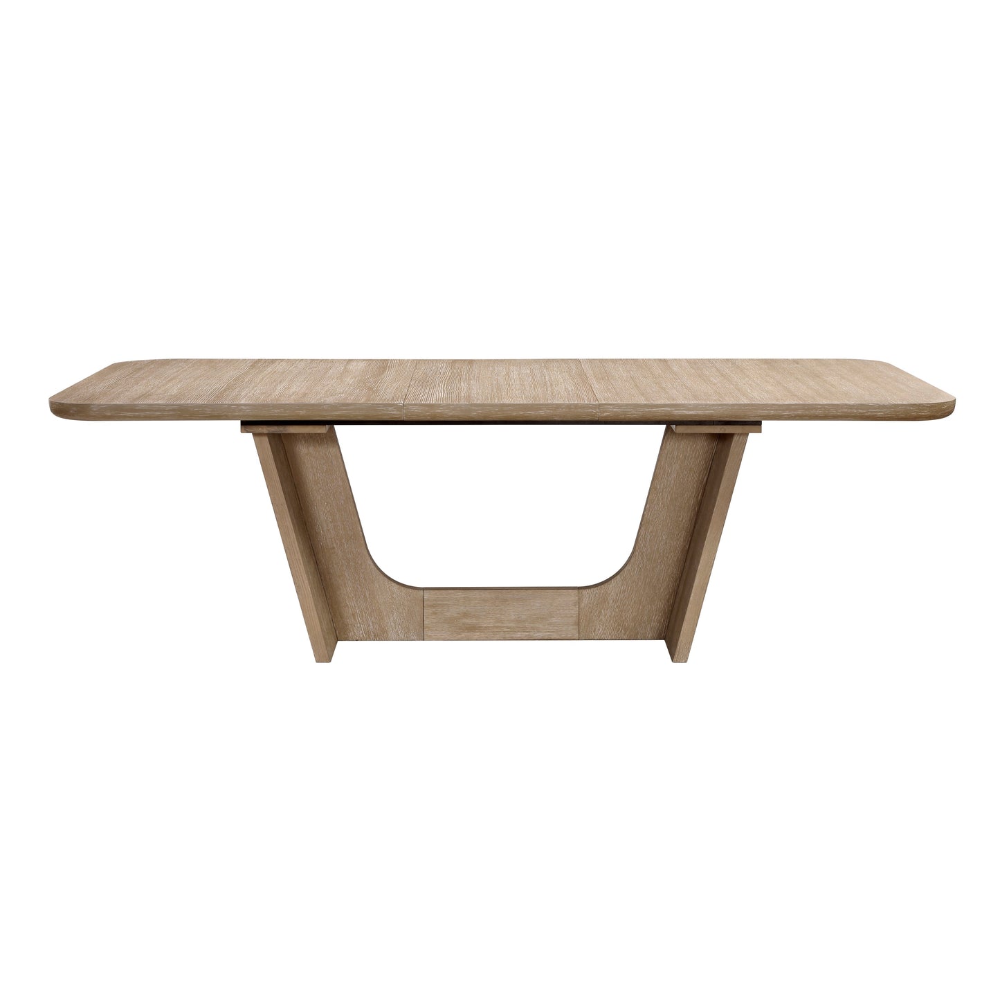 Oak Veneer Extendable Dining and Kitchen Set