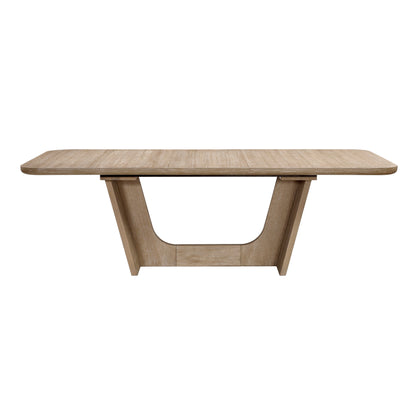 Oak Veneer Extendable Dining and Kitchen Set