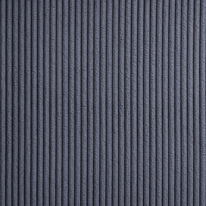 Judah Flame Visualizer Bed fabric swatch in dark blue gray ribbed texture by HouseOfZazla on Tampa Home & Garden Store