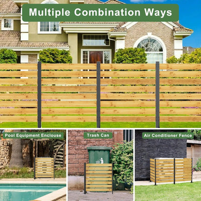 Outdoor Privacy Screen for Pool and Equipment