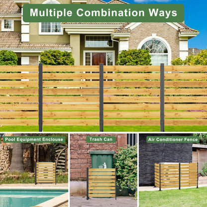 Cedar Wood Outdoor Privacy Screen for Pool