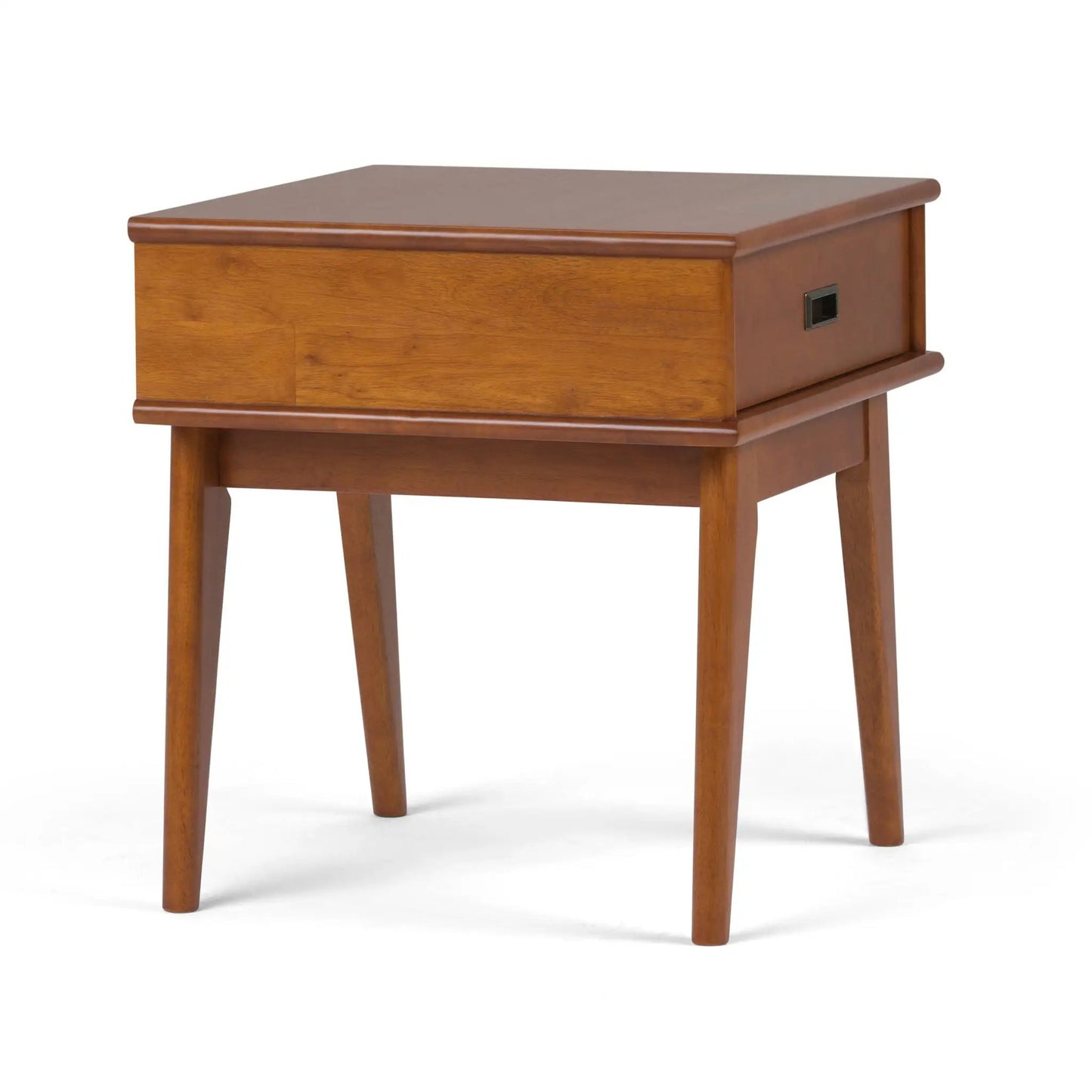 Draper Handcrafted Mid Century End Table in warm wood finish by Unique Piece Furniture on Tampa Home & Garden Store