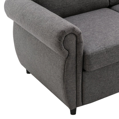 Pull Out Sofa Bed With Twin Memory Foam Mattress