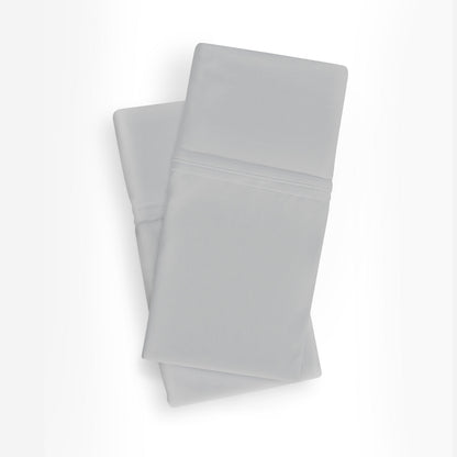 BedGear Dri-Tec Pillowcase Set in Light Grey