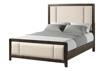 Upholstered Headboard and Footboard Bed Frame