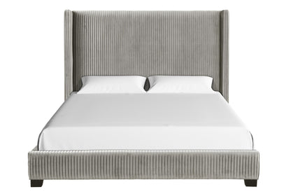 Modern Upholstered Bed And Space Saving Design