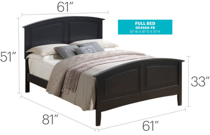 Modern Farmhouse Arch Bed With Real Veneers