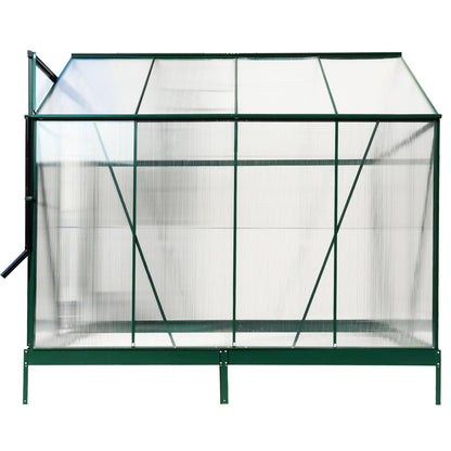 Heavy Duty Polycarbonate Greenhouse Kit and Door