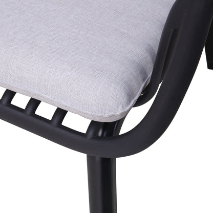 Huron Outdoor Resin Club Chair Set of Two