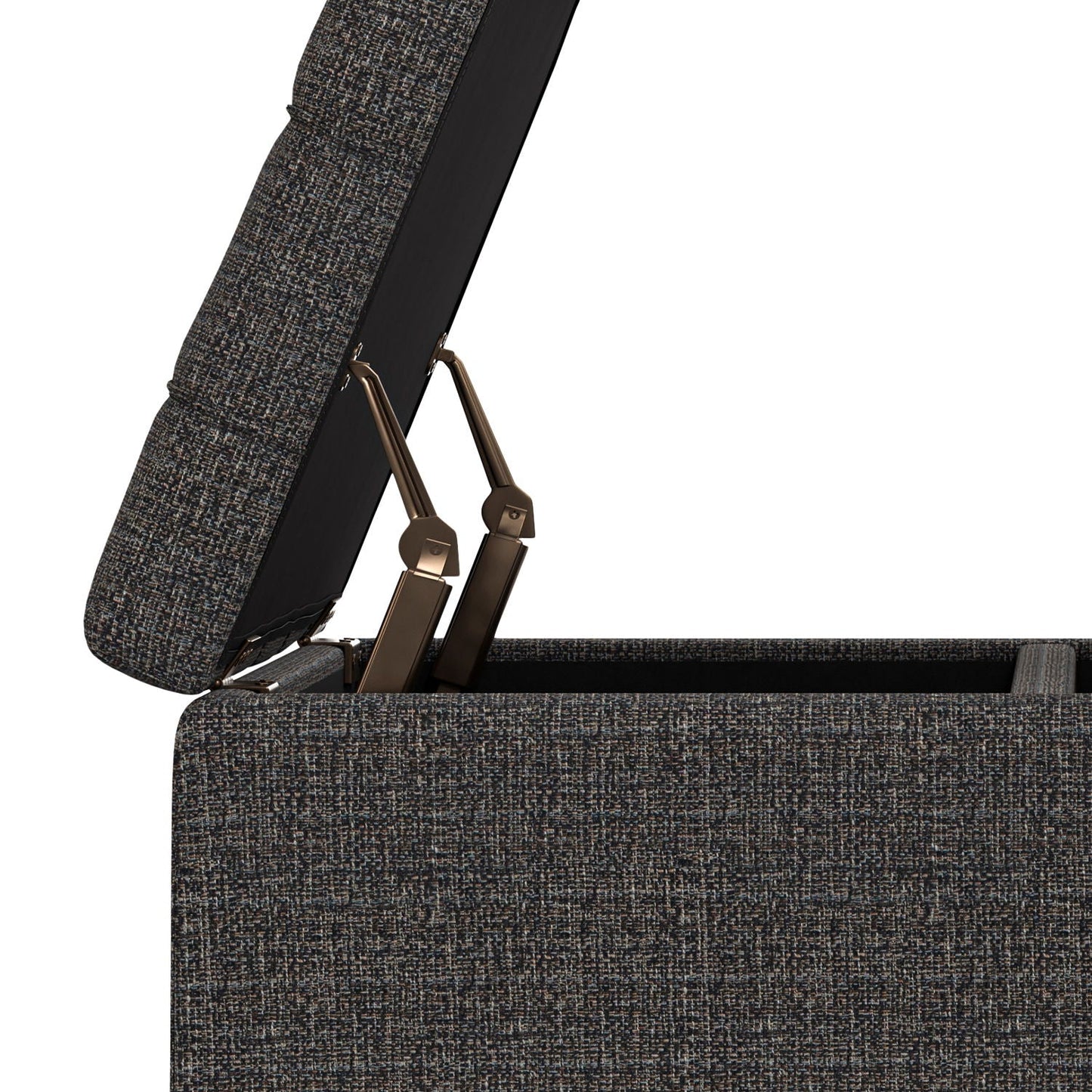 Harrison Upholstered Coffee Table Storage Ottoman