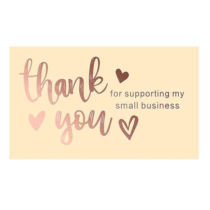English Holiday Thank You Card for Do It Yourself