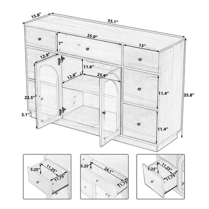 Cabinet with Storage for Living/Dining Entrance HouseOfZazla light wood buffets sideboards on Tampa Home & Garden Store