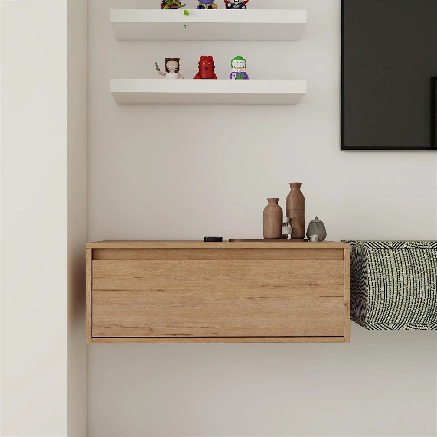 Modern Minimalist Bathroom Vanity With Soft Close