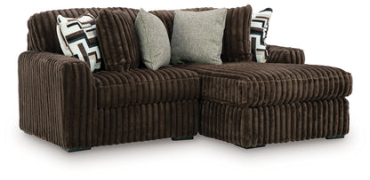 Midnight Madness Sectional and Jumbo Corduroy