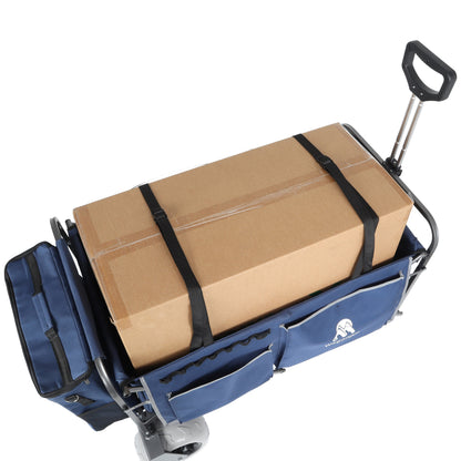Beach Wagon with Big Wheels for Sand in blue, 500lbs capacity by HouseOfZazla on Tampa Home & Garden Store