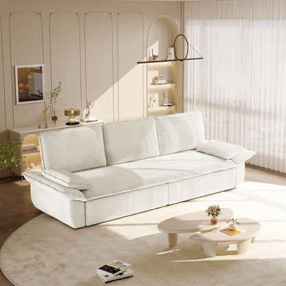 King Size Pull Out Sofa Bed and Chaise Lounge
