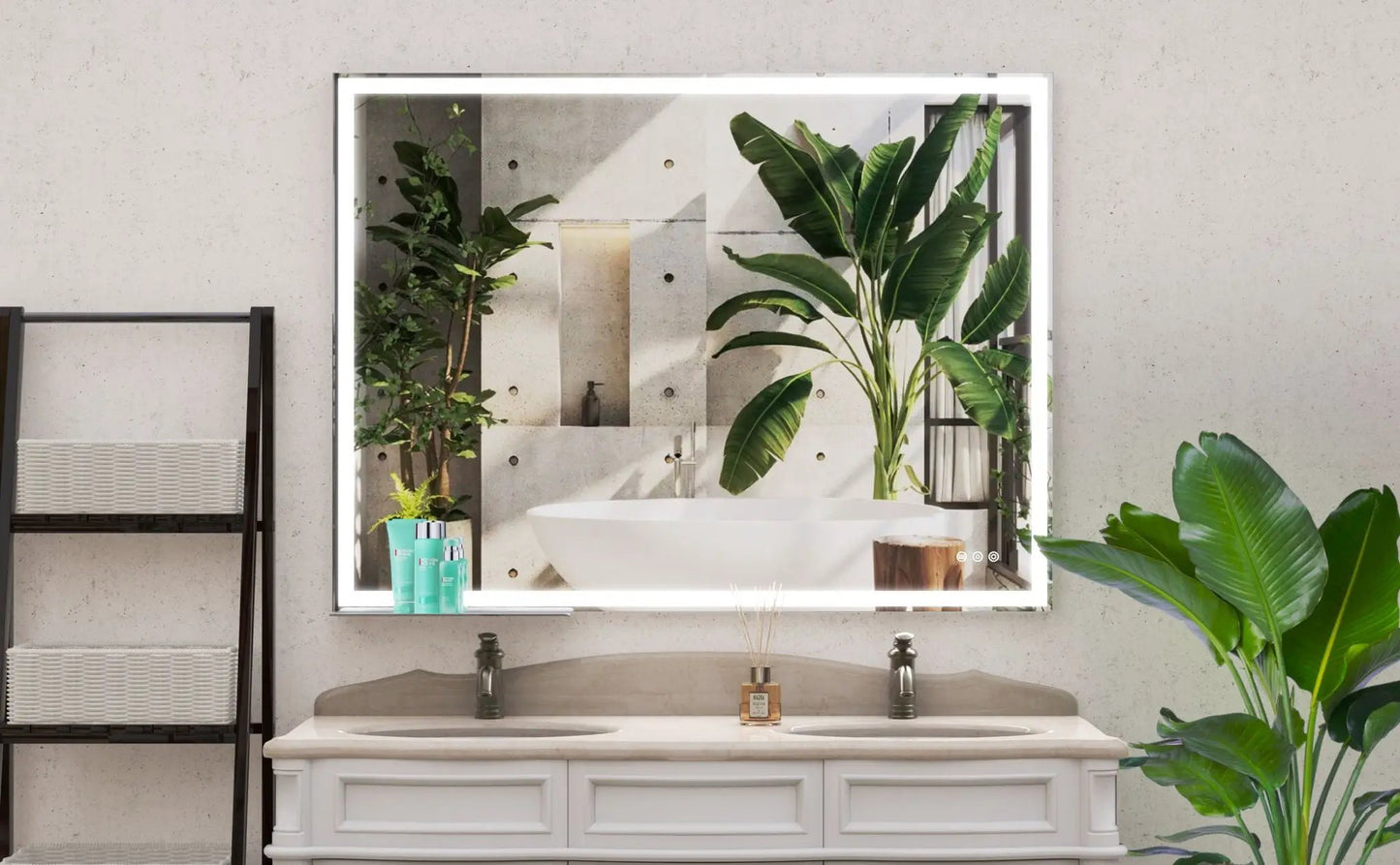LED Vanity Mirror with Touch Switch and Anti Fog