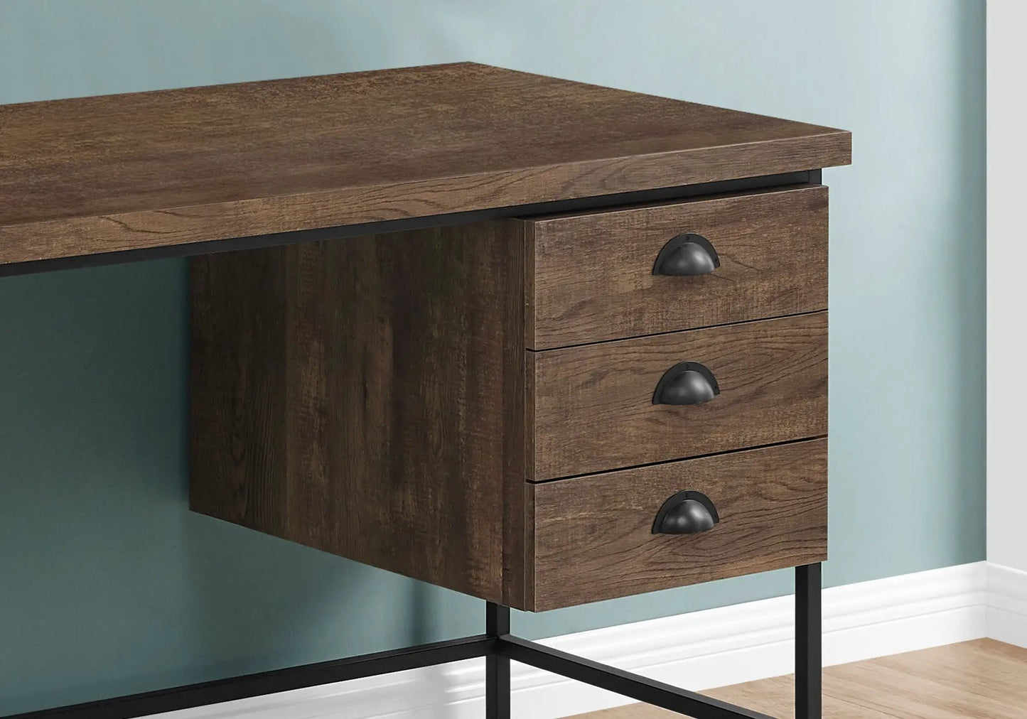 Computer Desk for Home Office with Three Drawers