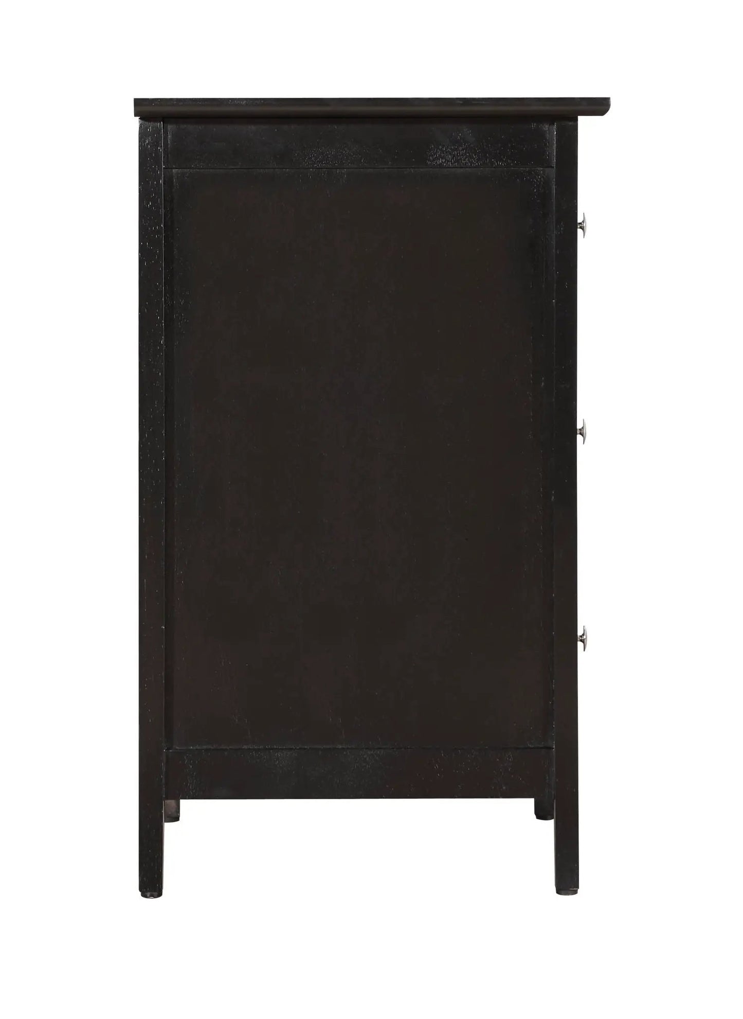 Daniel Nightstand With 3 Drawers In Wood Veneer