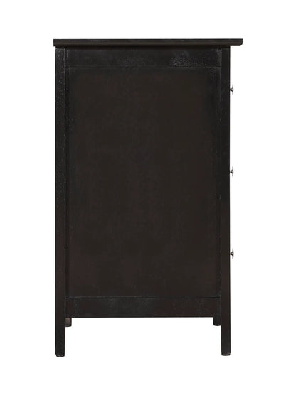 Daniel Nightstand With 3 Drawers In Wood Veneer