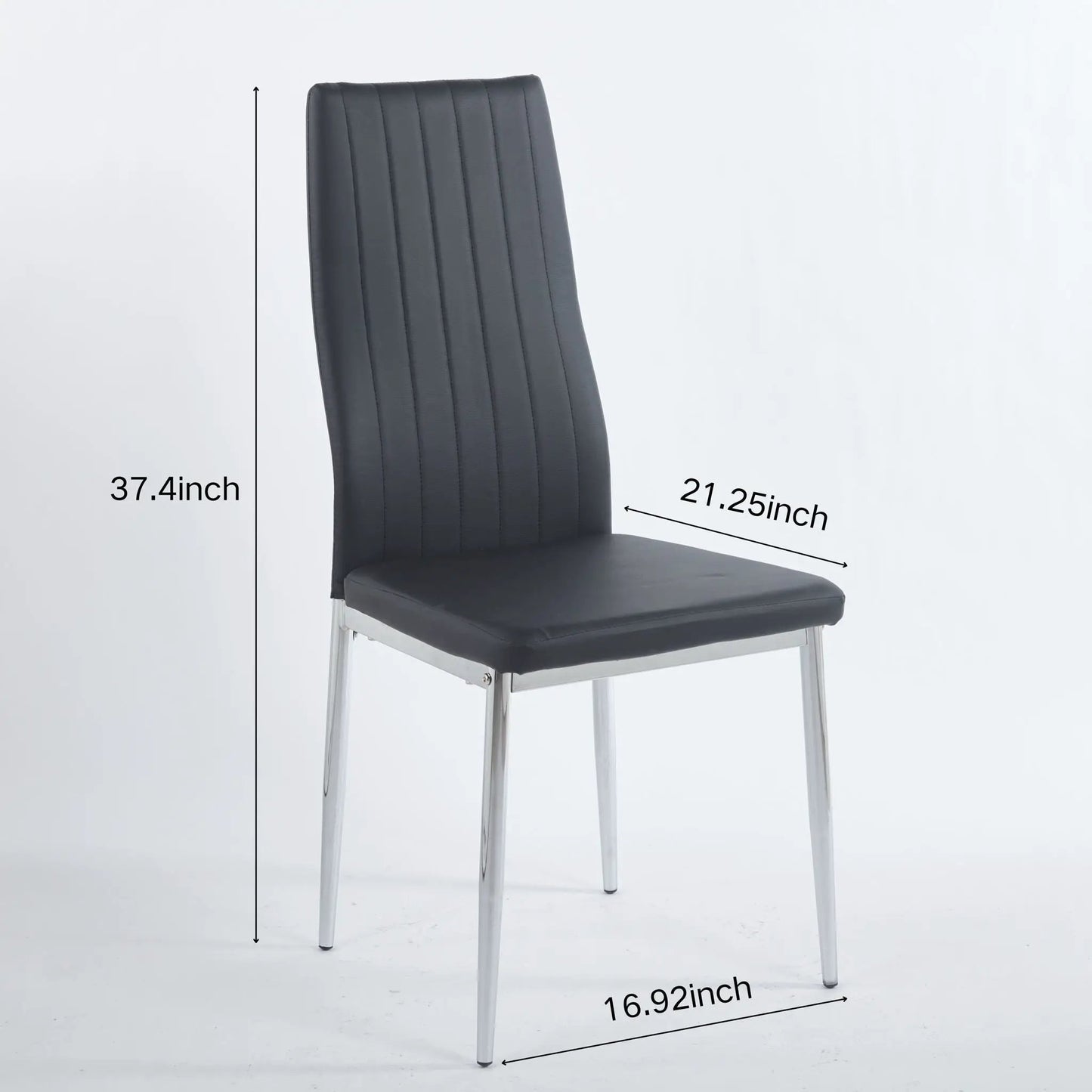 Minimalist Design Dining Chairs Set of 4