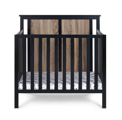 Connelly Mini Crib With Mattress Pad Two Tone