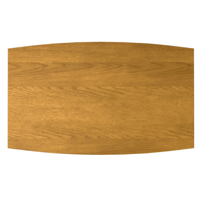 Rectangular dining table top in light brown wood grain finish on Tampa Home & Garden Store
