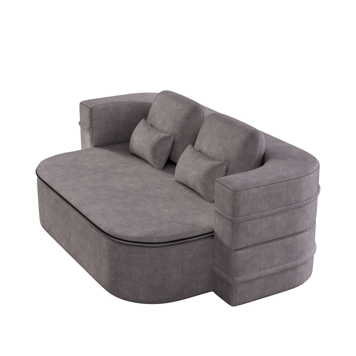 Foldable Sofa Bed with a Multi Functional Blanket