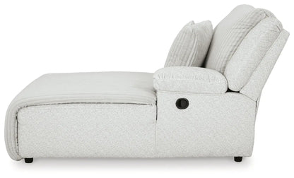 Top Tier Corduroy Reclining Sectional with Chaise