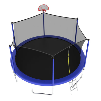Large 14 Foot Trampoline And Safety Guard