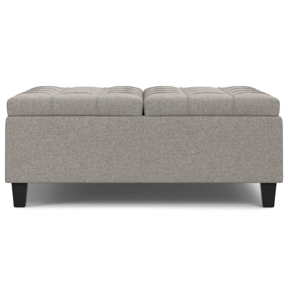 Harrison Upholstered Coffee Table Storage Ottoman