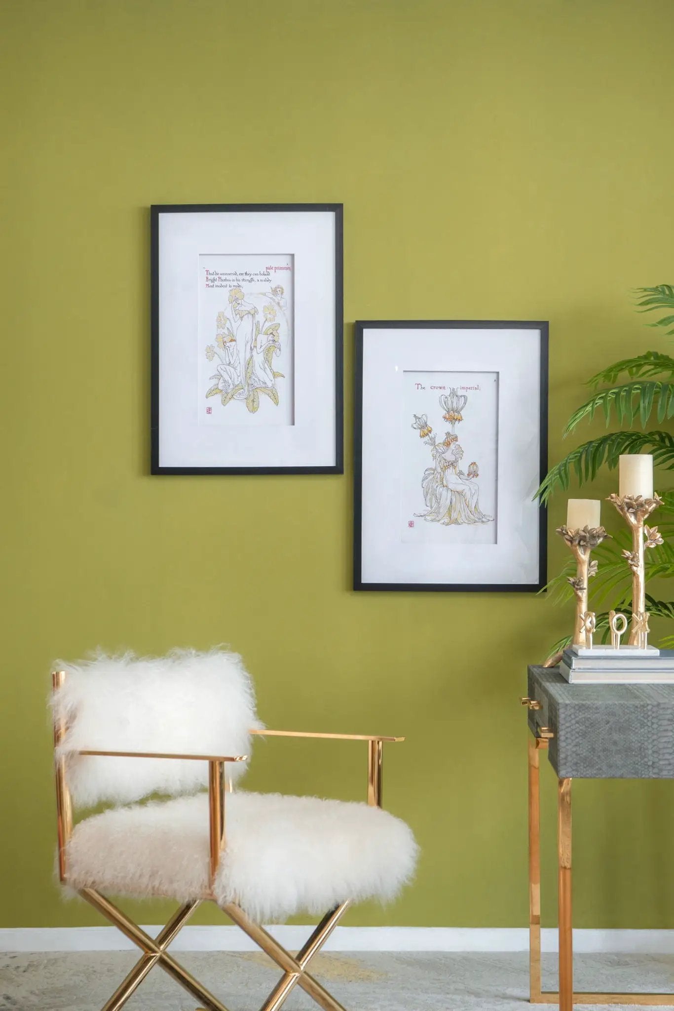 Wall Art Set Of 2 Multicolor Decor For Home