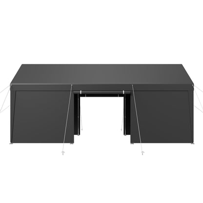 Heavy Duty 12X20 Feet Carport and Sidewalls