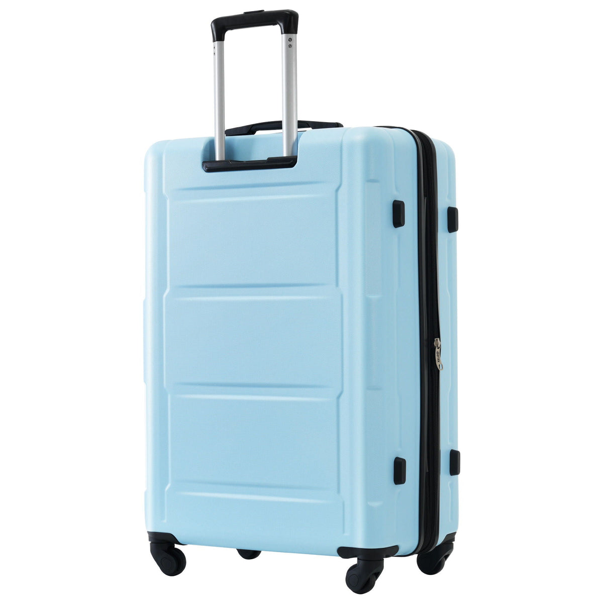 HouseOfZazla light blue luggage with spinner wheels and adjustable handle on Tampa Home & Garden Store