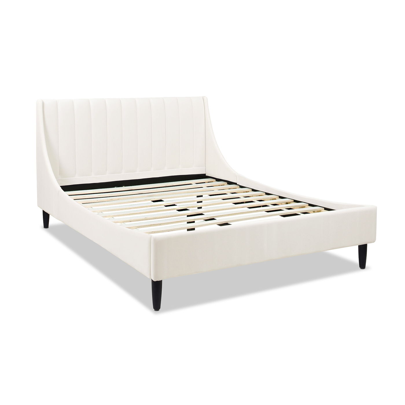 Aspen Vertical Tufted and Modern Platform Bed