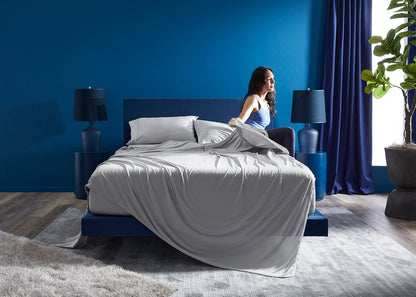Bedgear Dri Tec Sheet Set Full Size Light Grey