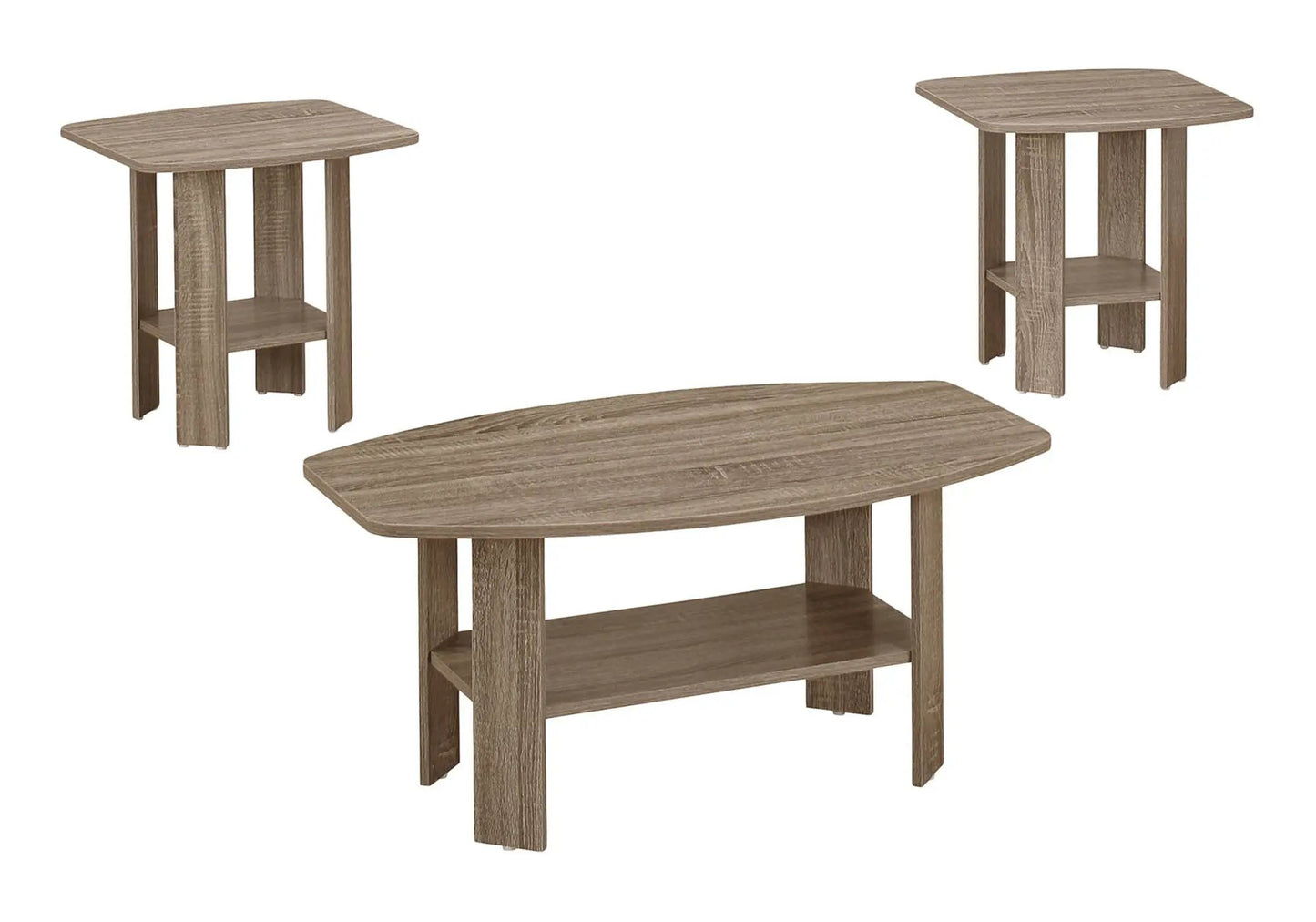 Coffee Table and End Table Set for Living Room