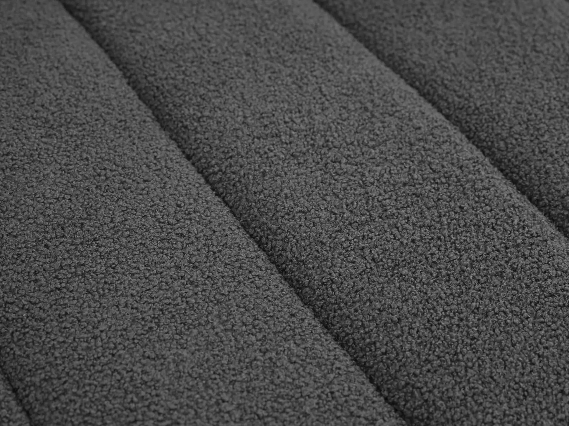 Jessica Lamb Wool Sectional Sofa fabric close-up in grey lambswool upholstery on Tampa Home & Garden Store