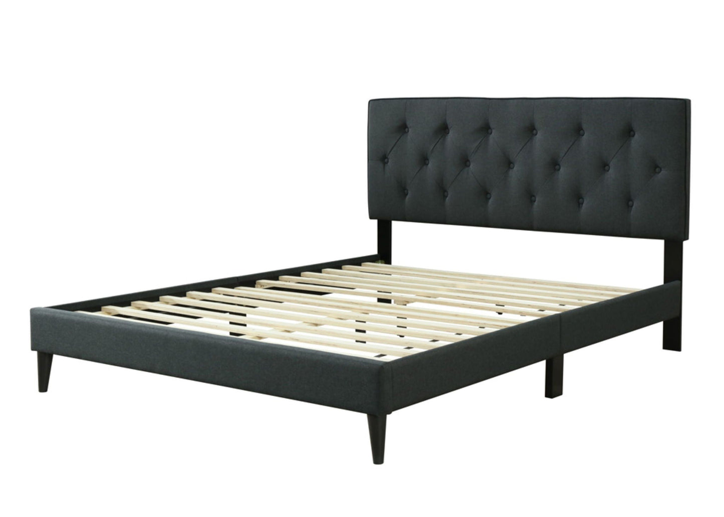 Elegant Channel Bed With Usb And Deep Storage