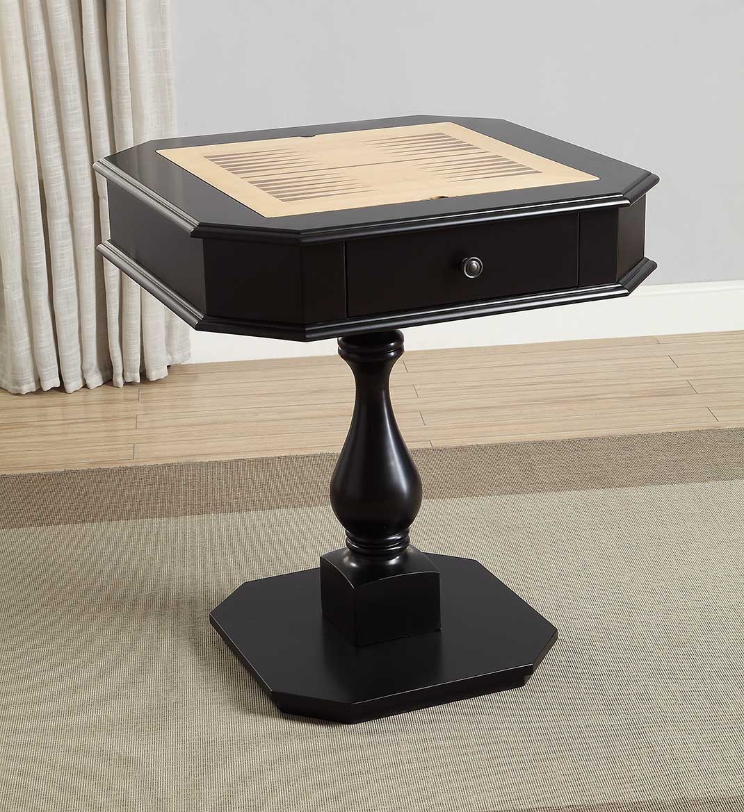 Bishop Reversible Chess and Checkers Table
