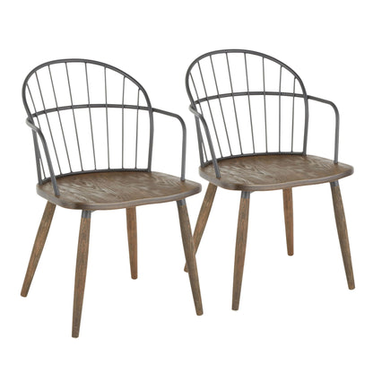 Dark Brown Office Chair and Farmhouse Style